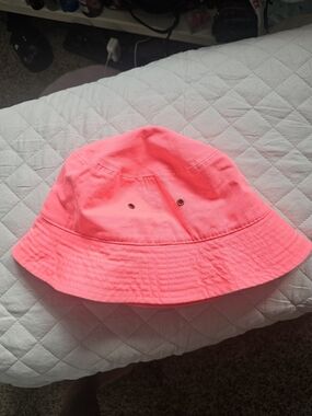 Neon Pink Bucket Hat